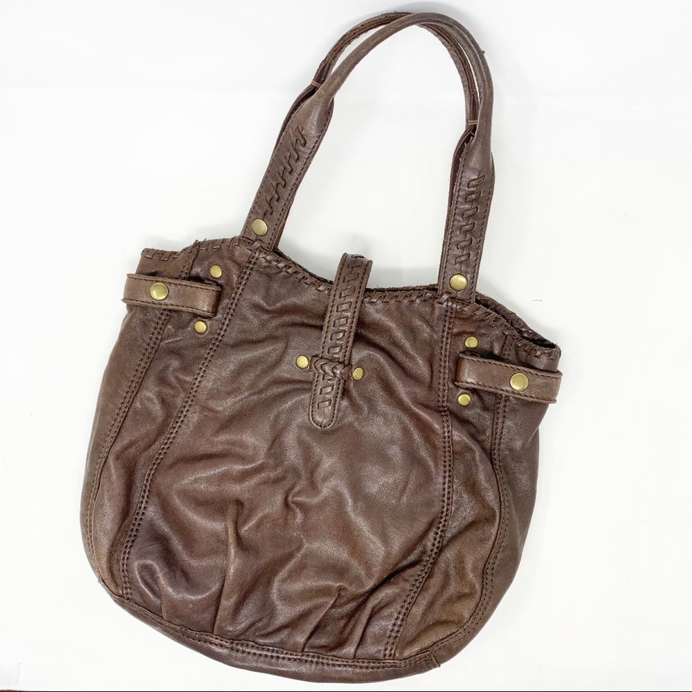 Lucky Brand | Brown Leather Hobo Bag